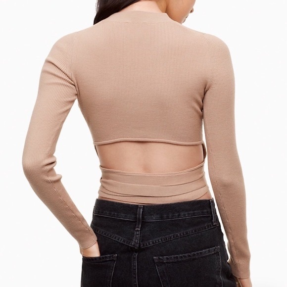 Aritzia Wilfred Merino Wool Mayrac Sweater XXS - Picture 4 of 5